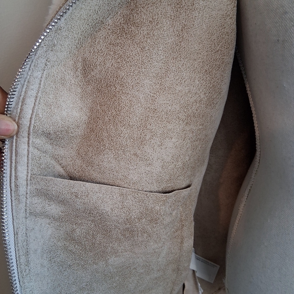 Mango Oversized Faux Fur and Shearling Effect Jac… - image 6